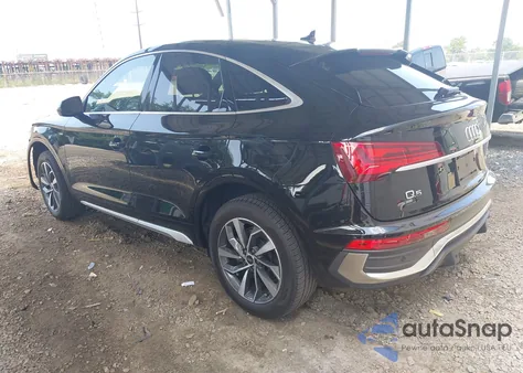 2023 Audi Q5 Sportback Premium Plus 45 Tfsi S Line Quattro S Tronic из США, поврежденный, VIN WA15AAFY1P2050405